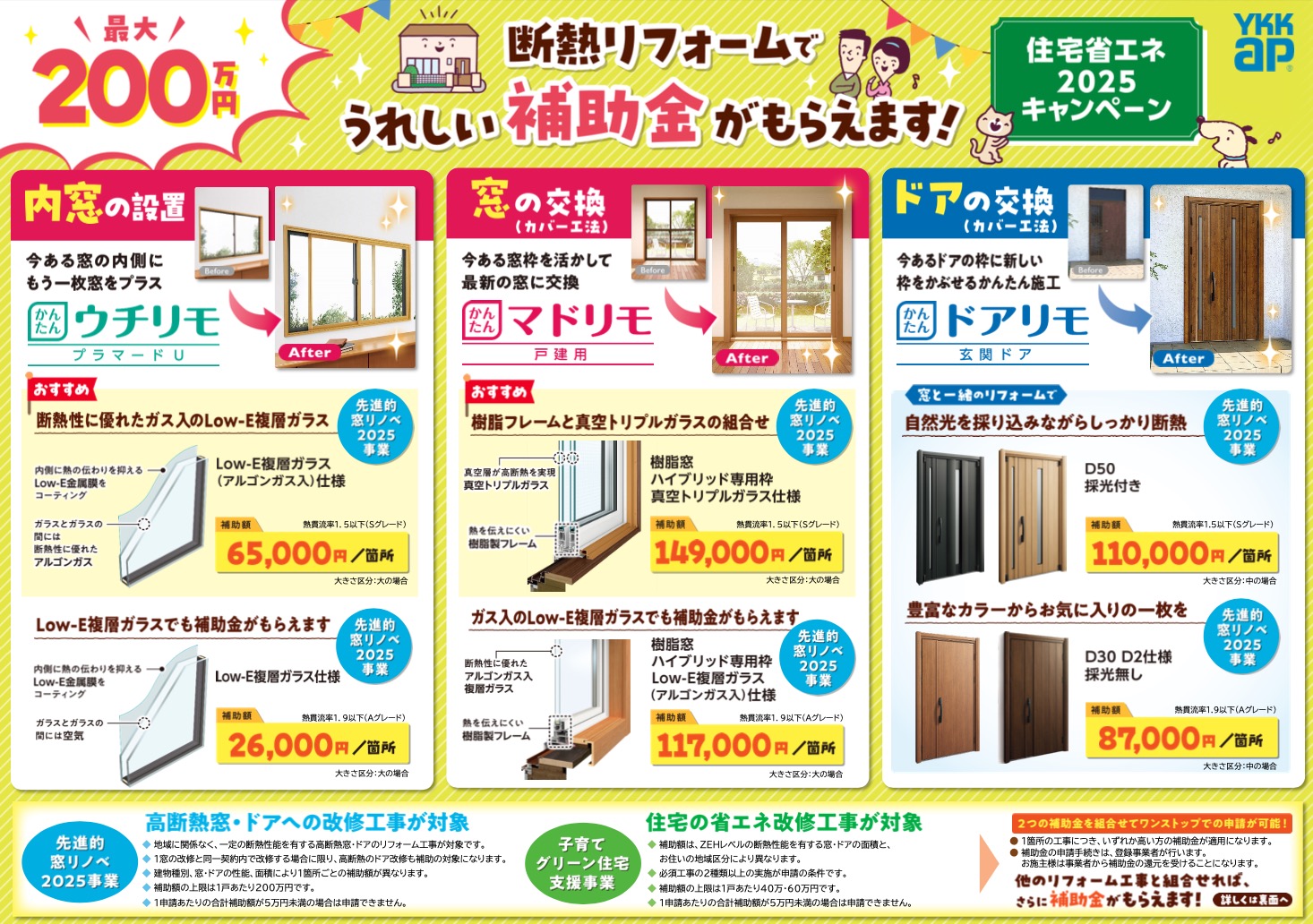 断熱リフォームで補助金 | MADOショップ平塚真土店（株式会社 小林建窓）